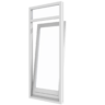 Draaikiepdeur-bovenlicht-transparant-vierkant