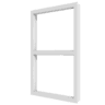Vast glas – 2 vakken verticaal_transparant
