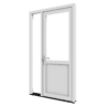 Voordeur TK01 met zijlicht links_transparant