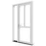 Voordeur TK04 met zijlicht links_transparant